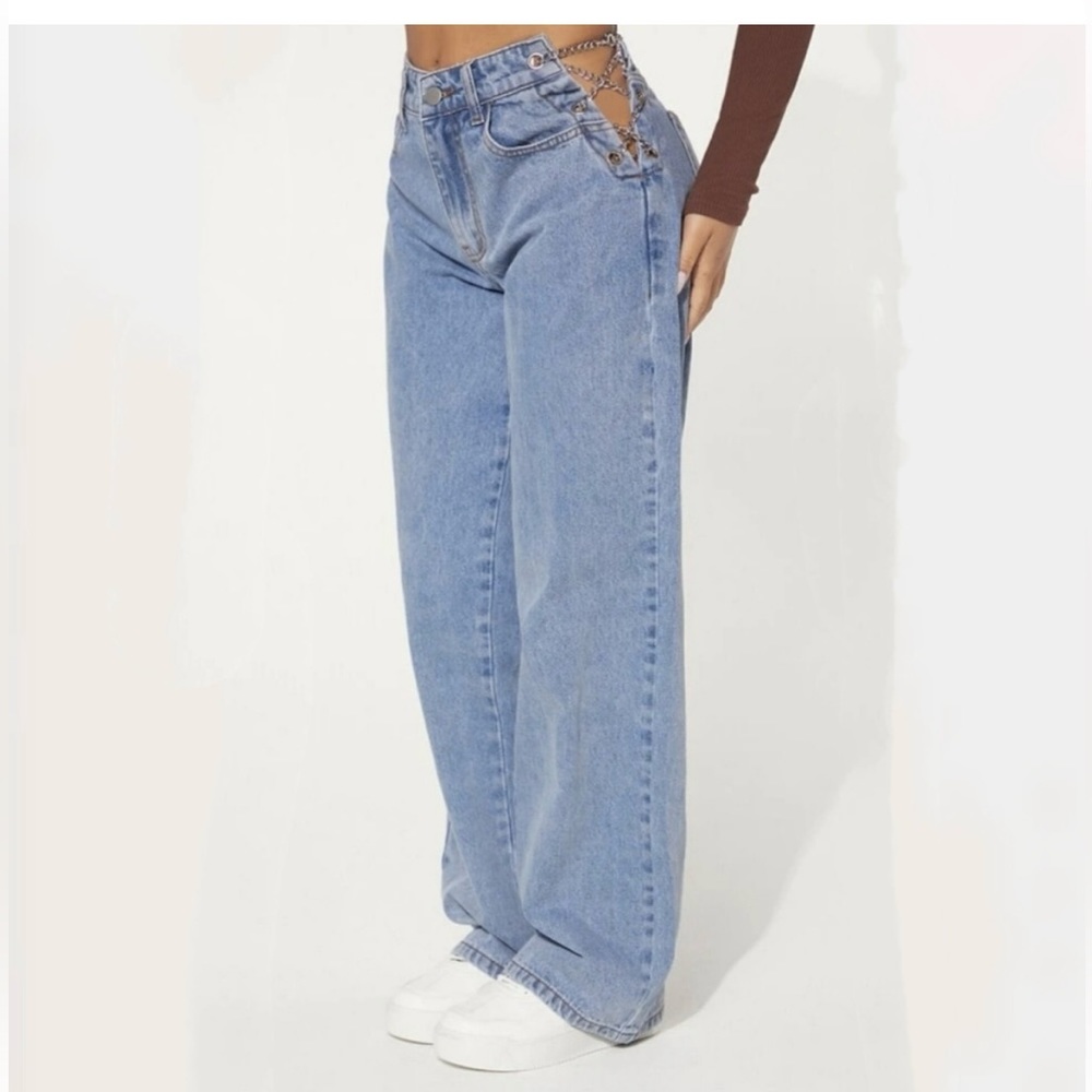 Simple Society baggy high rise jeans - Picture 3 of 13